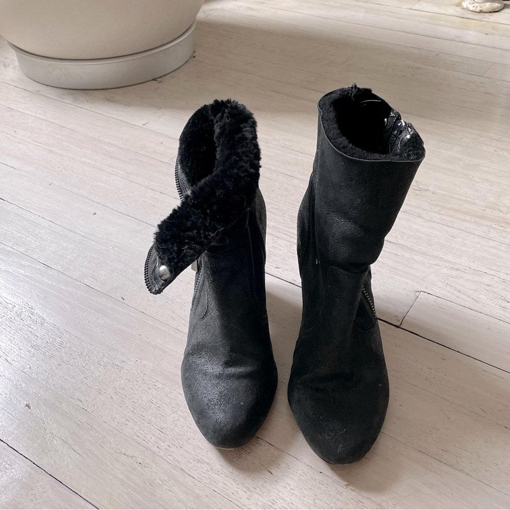 Fur lined Matt bernson booties